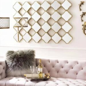 Diamond strip mirror