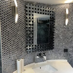 Black venetian Mirror