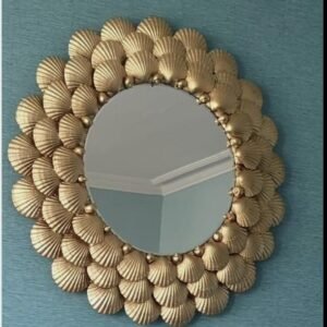 Gold shell Mirror